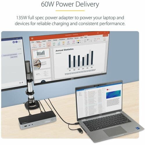 DUAL MONITOR USB C USB A DOCK TYPE C DOCKING STATION USBC DOCK