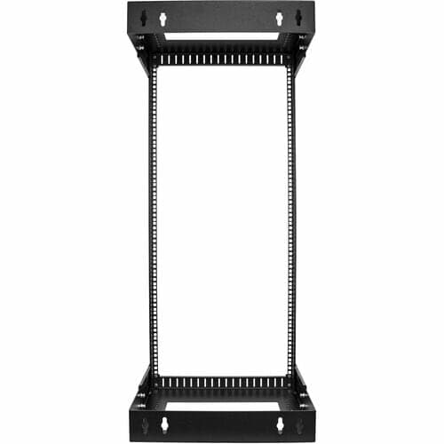24U WALL MOUNT OPEN FRAME RACK NETWORK EQUIPMENT PATCH PANEL RACK