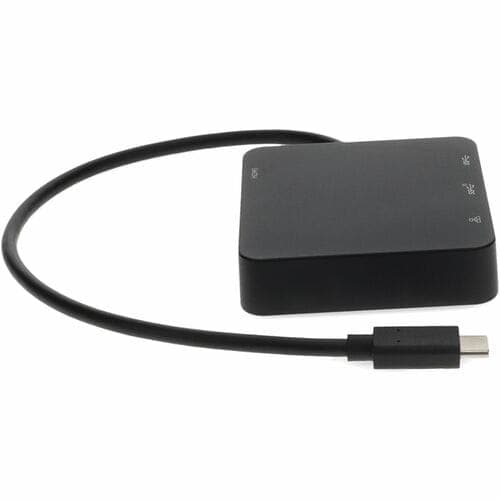 USB-C/USB 3.1 C HDMI 4K RJ-45 8IN BLACK M/F HUB