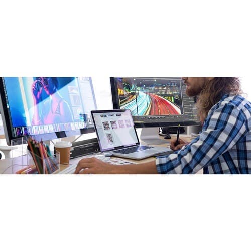 2PORT 4K DISPLAYPORT DUAL DISPLAY MINIMATRIX KVM W/ SWITCHING