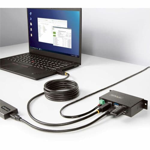 4-PORT MANAGED INDUSTRIAL USB HUB USB 3.0/3.1/3.2 GEN 1 5GBPS