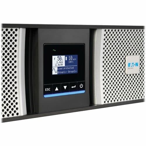 5000VA 5000W 208V ONLINE UPS 3U L6-30P HARDWIRED 2 L6-20R 2 L6-30R