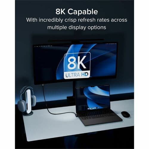 PLUGABLE THUNDERBOLT 5 CABLE 240W WITH RIGHT ANGLE CONNECTOR