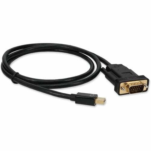 6FT MDISPORT2VGAMM6B MINIDP TO VGA M/M ADAPTER CONVERTER BLACK