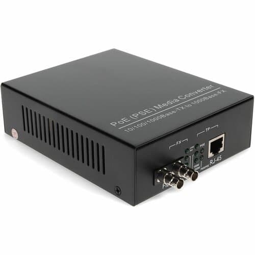 1GBS 1 RJ-45 TO 1 ST PORT POE MEDIA CONVERTER