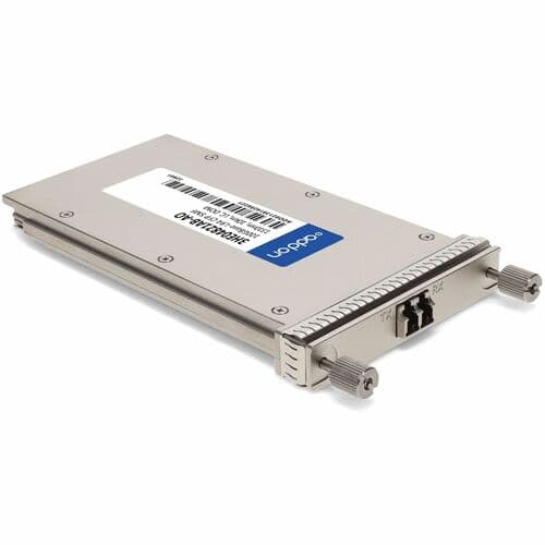 ALCATEL CFP 10KM LR4 3HE04821AB COMPAT TAA XCVR 100-GIG LR4 DOM LC