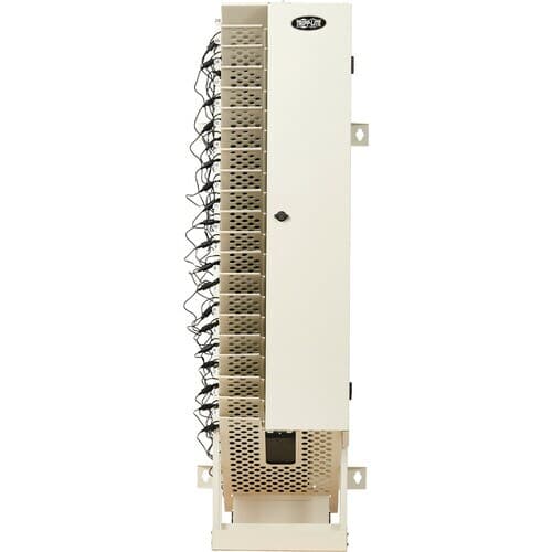 WHITE 16-DEVICE AC CHARGING STATION TOWER CHROMEBOOK OPEN FRAME