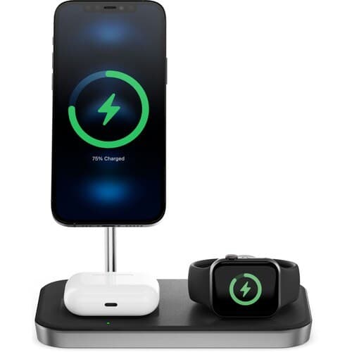 ALOGIC MAGSPEED 3-IN-1 WIRELESS 15W CHARGING STATION