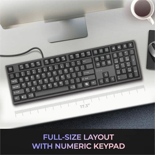 MULTI O/S W-COPILOT AI HOTKEY USB BLACK MECHANCICAL KEYBOARD