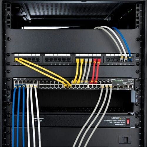 CAT6A ETHERNET CABLE - ORANGE 10GBE S/FTP LSZH 100W POE