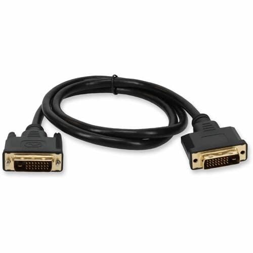5PK 6FT DVI M/M BLACK M/M CABLE