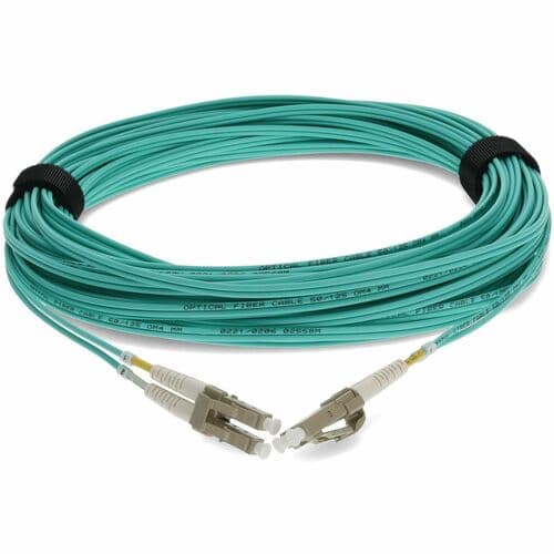 ADDON LC M/M PATCH CBL 13M AQUA OM4 DUPLEX FIBER OFNR