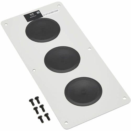 CABLE GRAND PLATE FOR NEMA -RATED ENCLOSURE CABINETS 3 PORTS