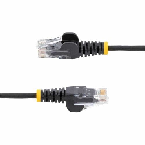 10FT BLACK CAT6 ETHERNET CABLE SLIM SNAGLESS RJ45 UTP PATCH CABLE