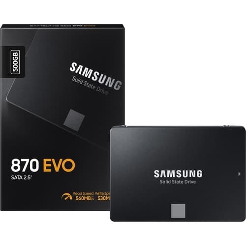 SAMSUNG 870 EVO 500GB SATA 2.5 INCH INTERNAL SSD