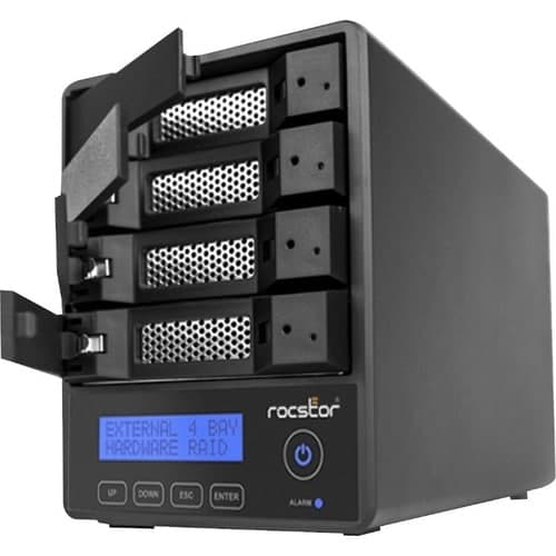 ROCPRO U35 RAID-80TB(4X20TB)72K USB 3.2 GEN 25 GBPS-RAID 05JBOD