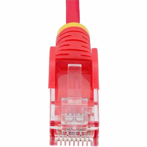 SLIM CAT6 CABLE RED LSZH SLIM SNAGLESS RJ45 UTP PATCH CABLE