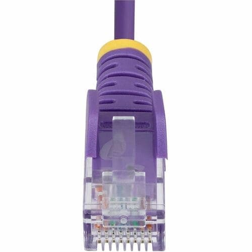 SLIM CAT6 CABLE PURPLE LSZH SLIM SNAGLESS RJ45 UTP PATCH CABLE