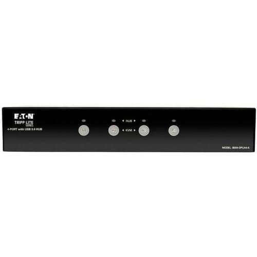 4PORT DISPLAYPORT KVM SWITCH W/AUDIO DESKTOP USB 3.0 HUB