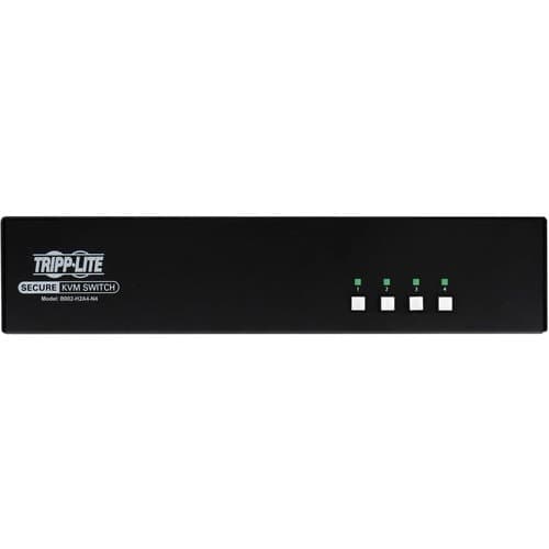 SECURE KVM SWITCH 4PORT DVI TO DVI DUAL-HEAD NIAP PP4.0 TAA
