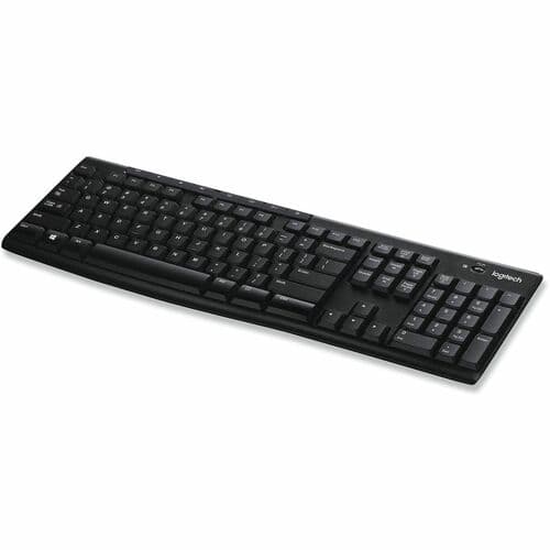 K270 WIRELESS KEYBOARD - BLACK RETAIL BOX (UNIFIED RECEIVER)