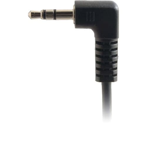 12FT 3.5MM M/M RIGHT ANGLE STEREO AUDIO CABLE