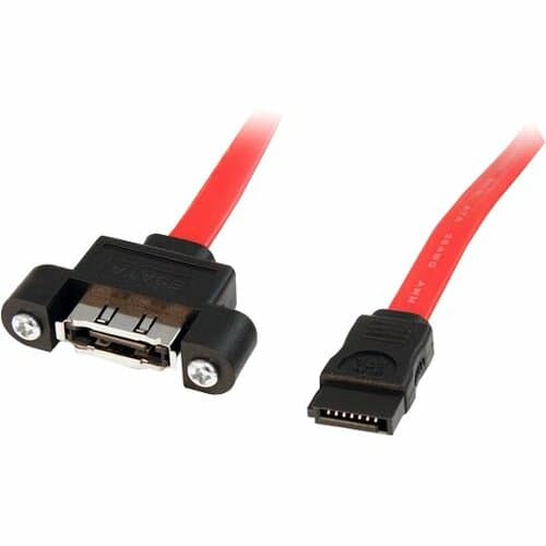 PANEL MOUNT ESATA CABLE 1F