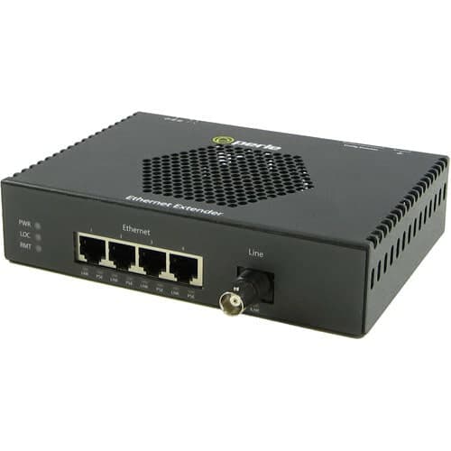 EXP-4S1110PE-BNC 4X10/100/1000 BNC VDSL POE+ CPE LAN EXTENDER