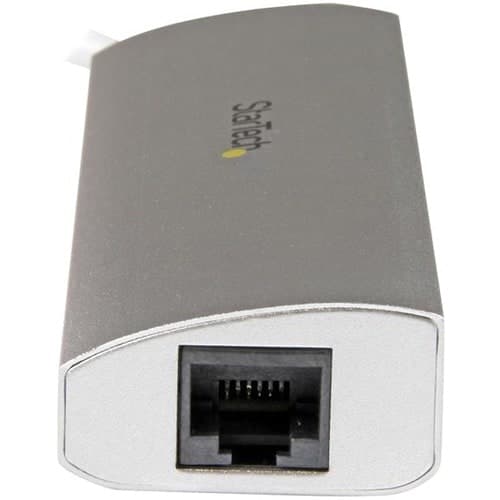 3 PORT USB HUB WITH ETHERNET PORTABLE GIGABIT RJ45 USB ADAPTER