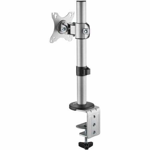 SINGLE ALUMINUM MONITOR MOUNT SUPPORTS UP TO 34IN DISPLAY - BLACK