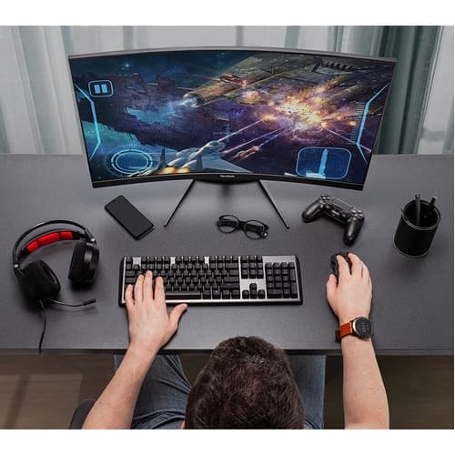 27IN CURVED GAMING MONITOR 2560X1440  165HZ WQHD