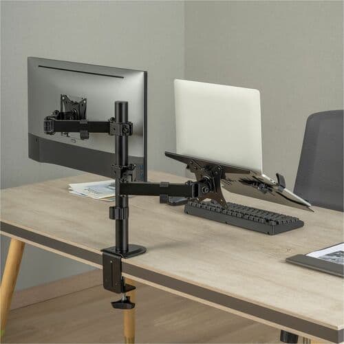 MONITOR ARM  LAPTOP TRAY ADJUSTABLE MONITOR ARM FOR LAPTOP