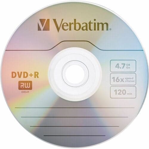 100PK DVD+R 16X 4.7GB BRANDED SPINDLE