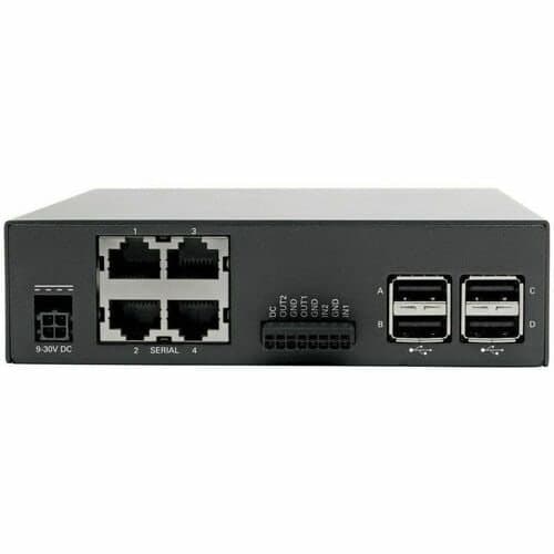 4-PORT CONSOLE SERVER 4G W DUAL GB NIC FLASH  4 USB PORTS