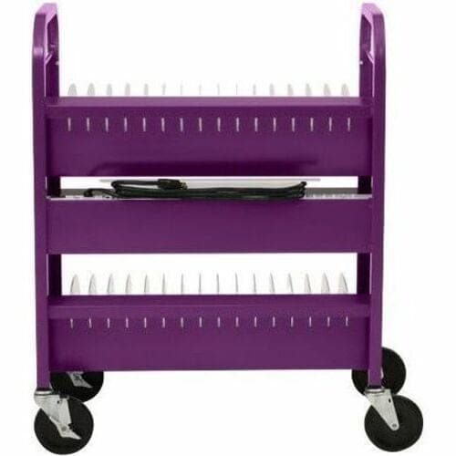 CUBE TRANSPORT CART 30-UNIT AC POWER ORCHID