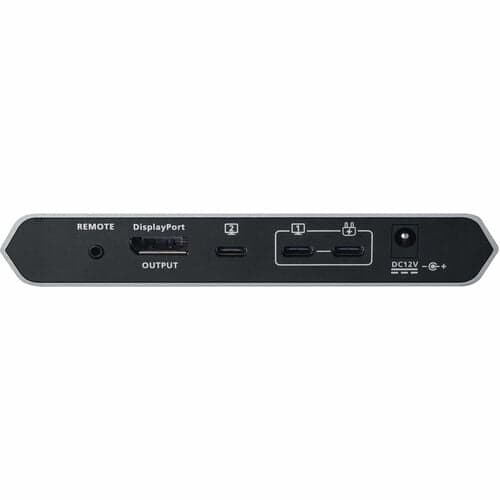 2PORT USB-C SHARING SWITCH W/ POWER PASS THROUGH