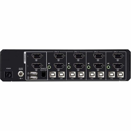 4-PORT DUAL DISPLAY UNIVERSAL SECURE KVM PP4.0 (HDMI /