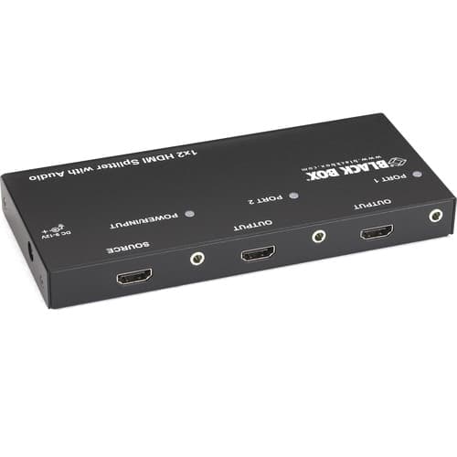 1 X 2 HDMI SPLITTER WITH AUDIO