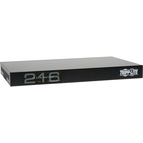 16PORT RACKMOUNT IP KVM SWITCH 1U CAT5 3 USER PDU CONTROL RJ45