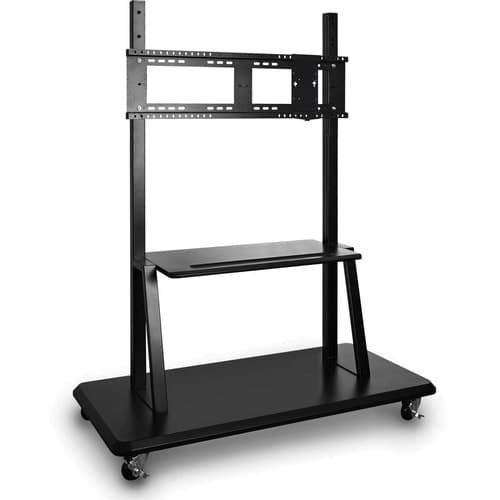 MOBILE TROLLEY CART FOR COMMERCIAL DISPLAY W/ TRAY  MOUNT