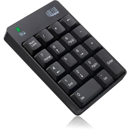 18KEY WRLS NUMERIC KEYPAD SPILL RESISTANT NUM LOCK LED