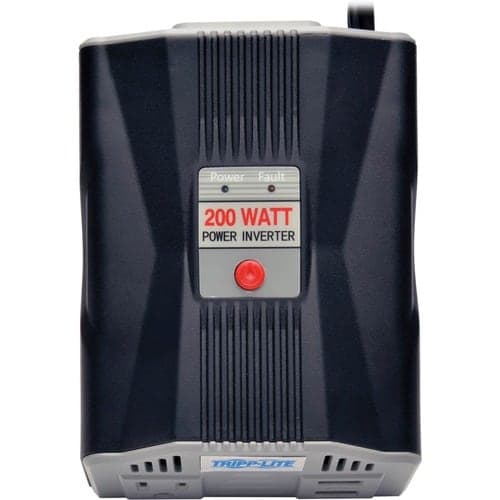 200W ULTRA COMPACT CAR INVERTER 1 OUT 2 USB CHARGING PORTS 2.1A