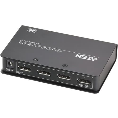 4PORT DISP PORT SPLITTER W/ MST SST
