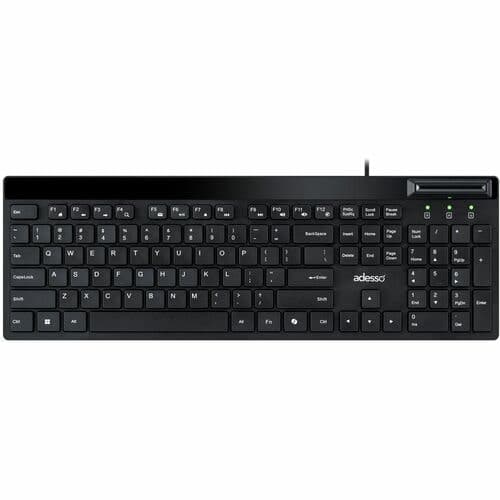 DESKTOP KEYBOARD W/SMART CARD READER