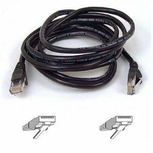 10FT CAT5E BLACK PATCH CORD ROHS