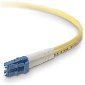 1M DUPLEX FIBER OPTIC CABLE SMF LC/LC 8.38/125 ROHS