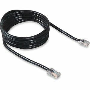 25FT CAT5E BLK UTP RJ45 M/M CABLE