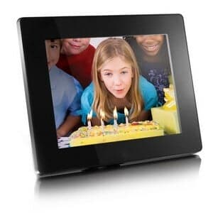 DIGITAL PHOTO FRAME 8IN 512MB 800X600 PLAYS VIDEO  MUSIC