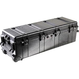 1740 LONG HARD CASE BLK W/FOAM WHEELS 40.98X12.92X12.13