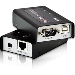 1-LOCAL 1-REMOTE USB VGA MINI USB KVM EXTENDER CAT5